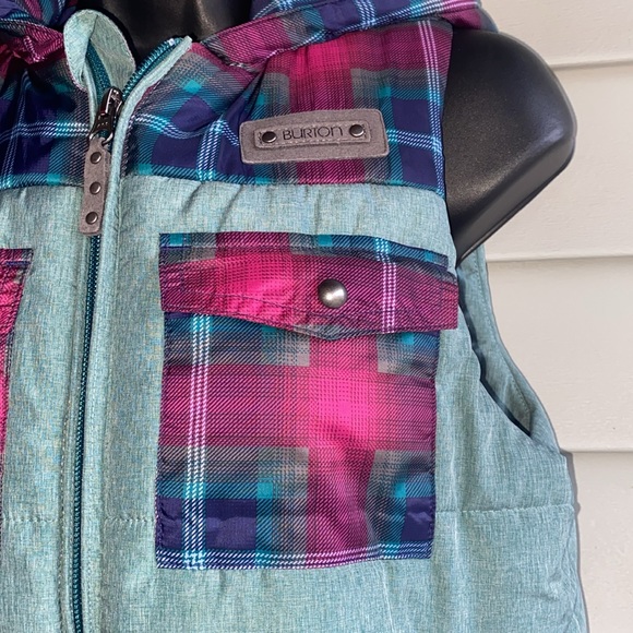 Burton Dry Ride hooded vest. Size small. - Picture 2 of 7